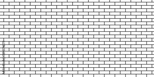 Texture brickwork block white concrete stucco isolated cement wall row urban interior limestone brick faced home and kitchen vintage wallpaper background.