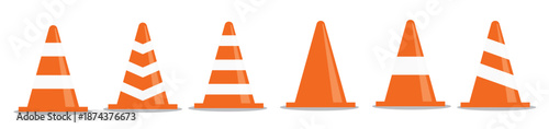 orange cone icon