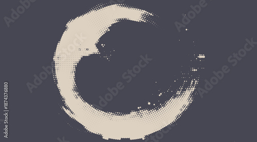 Abstract Halftone Spiral Swirl Background. The composition conveys movement, energy, and modern digital aesthetics, suitable for creative design, branding, posters, and contemporary visual projects.