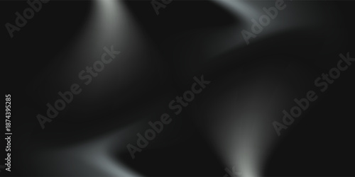 Deep black gradient abstract background with rich shadow effects and smooth transitions, ideal for moody visuals, premium designs. Eps 10