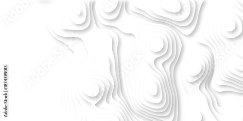 Abstract dynamic layout white papercut luxury diamond creative paper spiral background. vector natural shadow papercut web banner template diamond technology texture background.