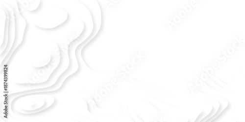 Abstract wave spiral luxury canyon white papercut design. minimal papercut decoration textured Vector layout business presentations, flyers, poster wallpaper.