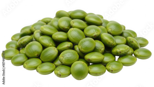 Wallpaper Mural Fresh green cardamom pods whole spice aromatic cooking ingredient isolated on transparent background Torontodigital.ca