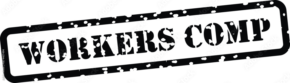 Fotografija Workers comp grunge stamp