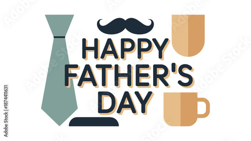 father day vector 