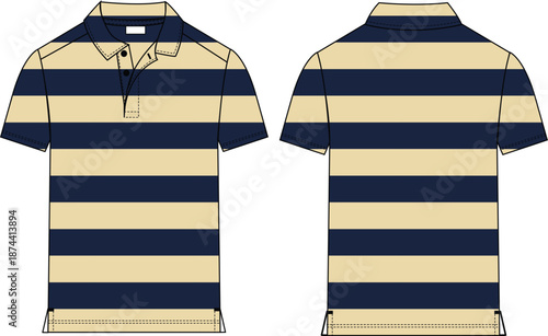 polo shirt vector mockup, polo shirt design, polo flat sketch