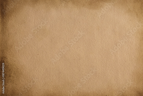 aged canvas material paper with rough grunge texture