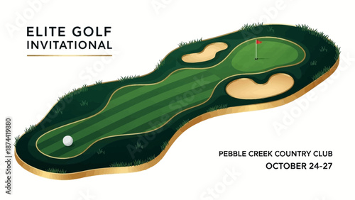 Elite Golf Invitational at Pebble Creek Country Club.