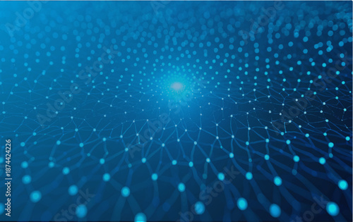 fiber optics background with lots light spots