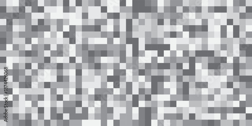 Abstract background with blurry pixel color censorship element. Appropriate for digital design projects. Vector illustration