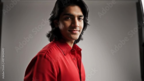 Young Man Holding Skateboard Ready for Action.