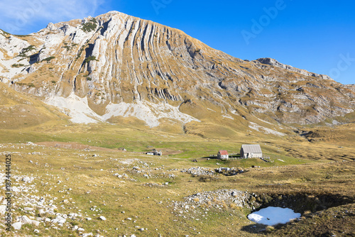 Autumn landscape in Durmitor National Park