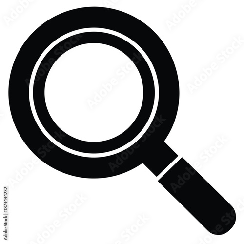 search vector on white background
