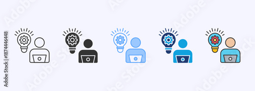 Innovation Icon Set Multistyle Various Collection Element For Design