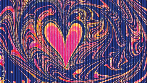 Online Learning and EdTech Concept Vector with Students Studying on Laptops and Educational Icons for Digital Classroom