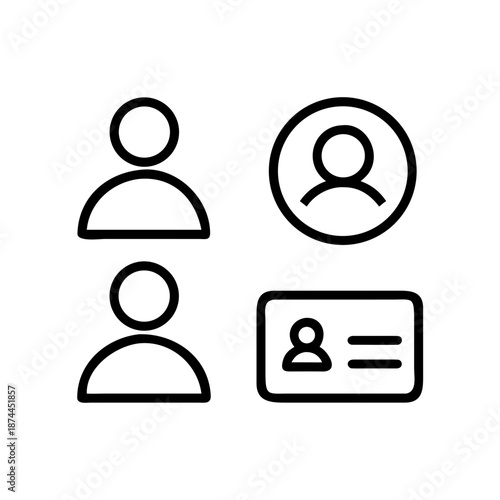 user icon set,  communication, icons, logo, 3d, social, blog