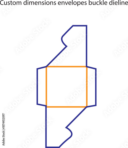 Tuck End Box with Handle Dieline Vector Template for Retail Product Packaging and Gift Carrier Design