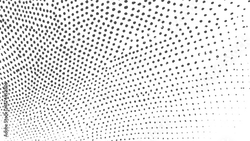 Subtle halftone vector texture overlay with monochrome abstract splatter for modern graphic design backgrounds