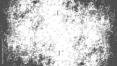 Subtle grain texture overlay with abstract monochrome grunge style for black and white text focused graphic design