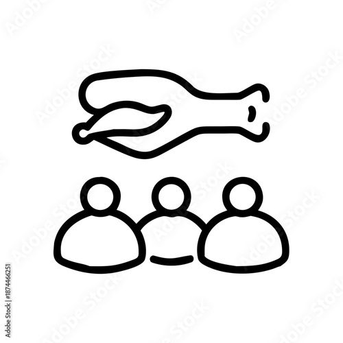 Eid Ul Adha Community Meat Sharing Scene