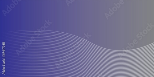 Blue background. Vector abstract, science, futuristic, energy technology concept. Digital image of light rays, stripes lines with blue light over dark blue abstract