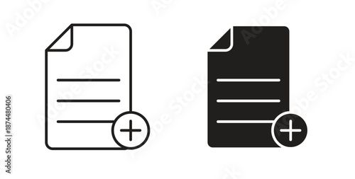Add document icon