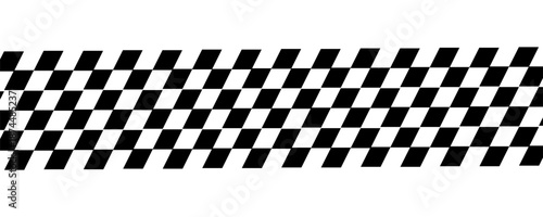 rally flag seamless texture. chess background pattern. black and white square backdrop
