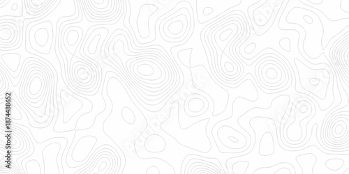 Minimal Lines Topographic contour lines grid map seamless pattern. Minimal Lines Topographic contour lines grid map seamless pattern. Background of the topography map with lines.