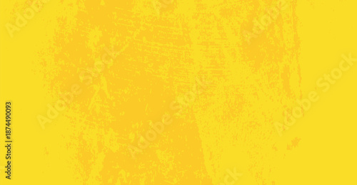 Vibrant yellow grunge texture background with distressed abstract pattern for graphic design and web use