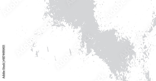 Abstract grunge texture background with irregular white light gray and pale blue organic shapes for modern design