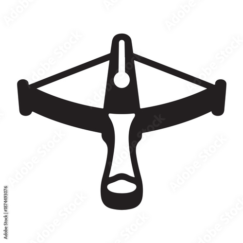 Crossbow Isolated on White Background