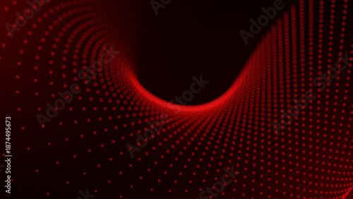 Red Glowing Cyber Wireframe Grid Background With Laser Lines. Retro Futuristic Perspective Game Backdrop For Posters, Banners, Wallpapers. Vector Illustration.