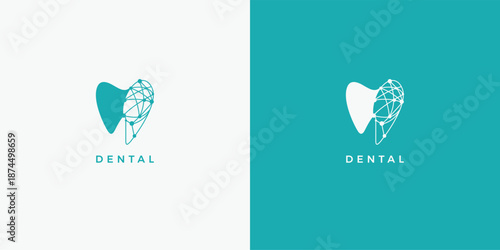 innovate Dental clinic tech logo design