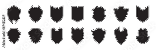 Vector Shield Collection. Various Classic and Ornate Heraldic Icons