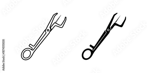 Vector Illustration of Wrenches