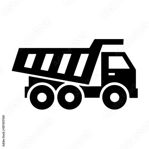 vector illustration of a truck