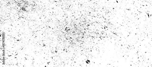 A balanced black and white grunge texture showing widespread fine debris and moderate dark elements. vector