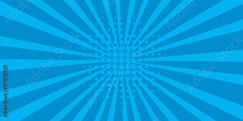 Anime Comic Background. Pop Art Style Background. Pop Up Retro Comic Background. Vector halftone illustration. Vintage background for comic superhero text, speech bubble, message.