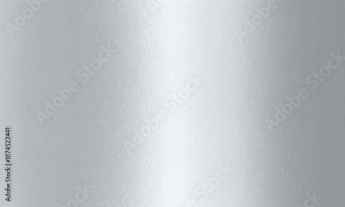 Smooth Metallic Silver Surface with Glossy Sheen