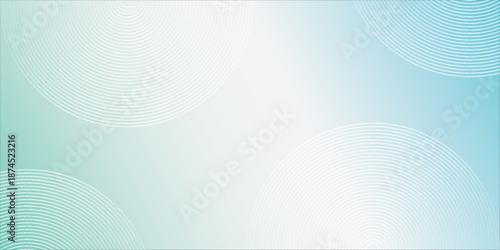 Soft Gradient Abstract Background with Wavy Blue and Green Tones.