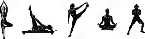 Yoga poses for flexibility and balance