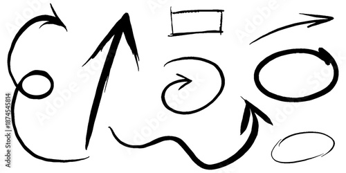 Hand drawn font and vector illustration of a tattoo sketch of a lion with a design element vector illustration.
