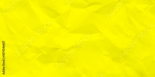 abstract yellow background. yellow paper background. crumpled yellow cardboard