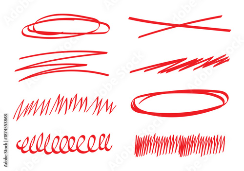 Hand drawn chalk and charcoal marks. Rough strokes and scribbles with grunge pastel pencil texture. White underline doodles and sketchy brush bar elements