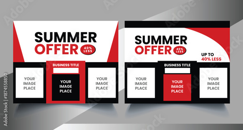 exclusive Banner design template