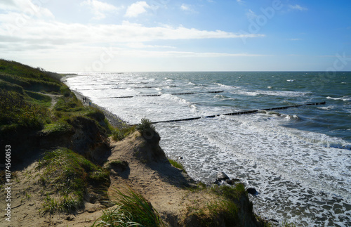 Coast view to the baltic sea near Wustrow, Darss Peninsula