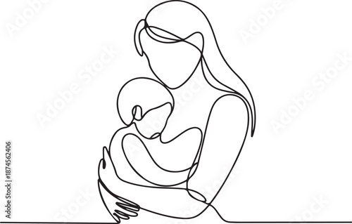 Mother and Child Hugging A Tender Embrace of Love and Connection