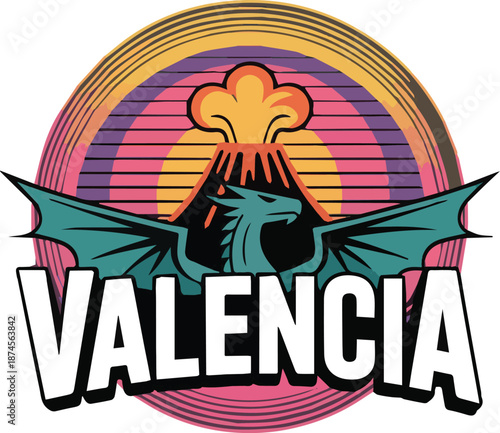 Colorful hand gesture with fire and rainbow background spelling Wallengren desi