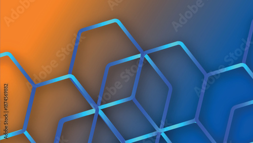 abstract background made of cubes