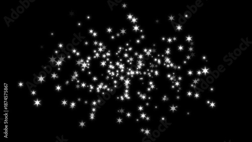 Wallpaper Mural Luxury glowing glitter trail, white twinkling star particles, shimmering magic sparkle, glitter confetti motion path, elegant holiday sparkle transition on black screen. 4K Torontodigital.ca